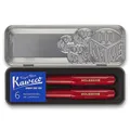 Súprava guľôčkového a plniaceho pera Moleskine Kaweco, červená